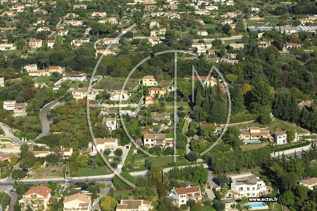 Photo arienne de Vence (Avenue Emile Hugues)