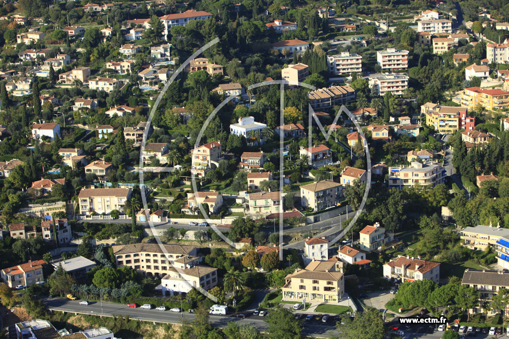 Photo arienne de Vence (Avenue Rhin-et-Danube)