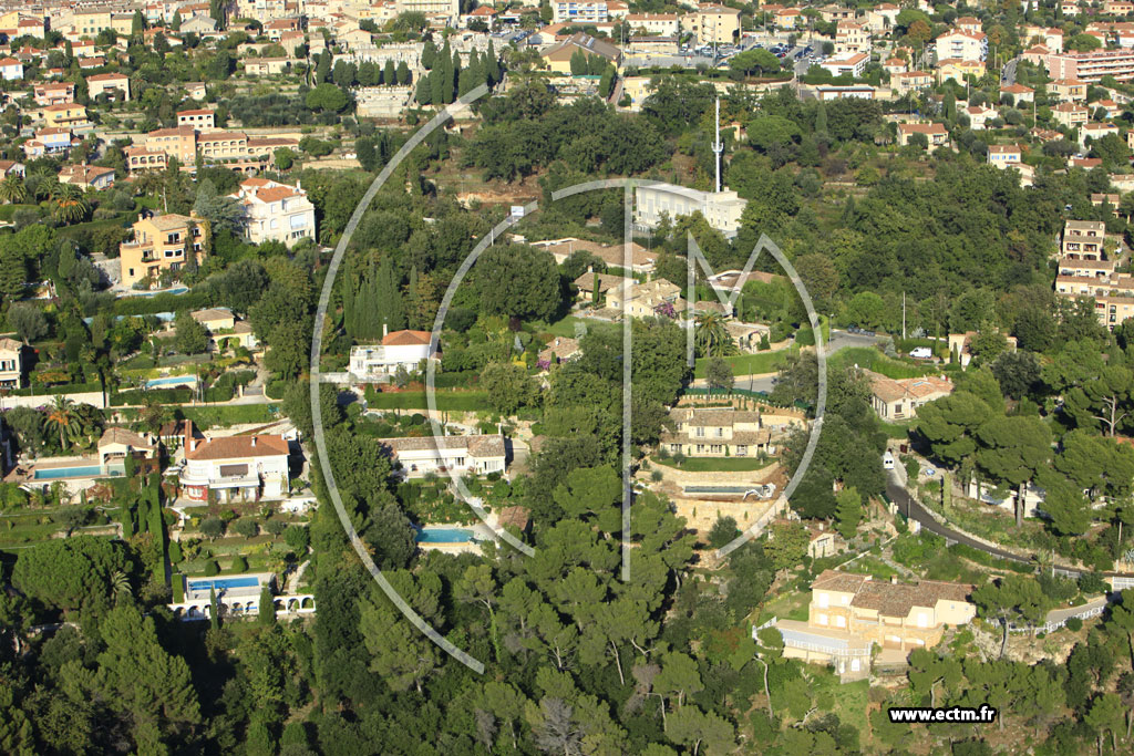 Photo arienne de Vence (Boulevard Joseph Ricord)