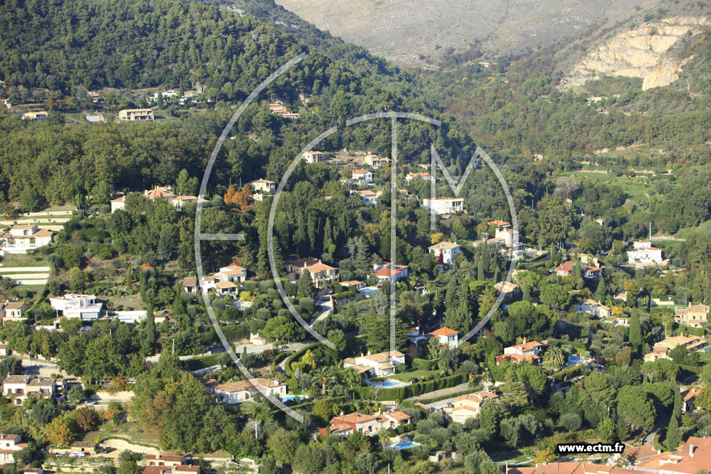 Photo arienne de Vence (Chemin de l'Orme)