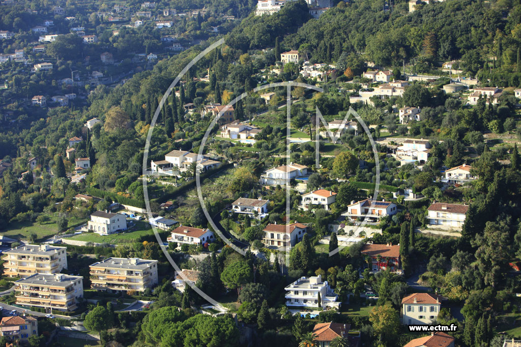 Photo arienne de Vence (Chemin Infrieur du Claoux)