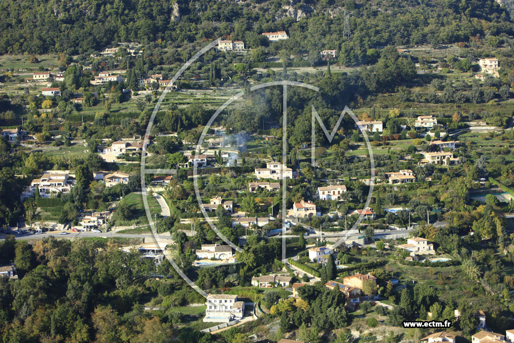 Photo arienne de Vence (Route de Saint-Jeannet)