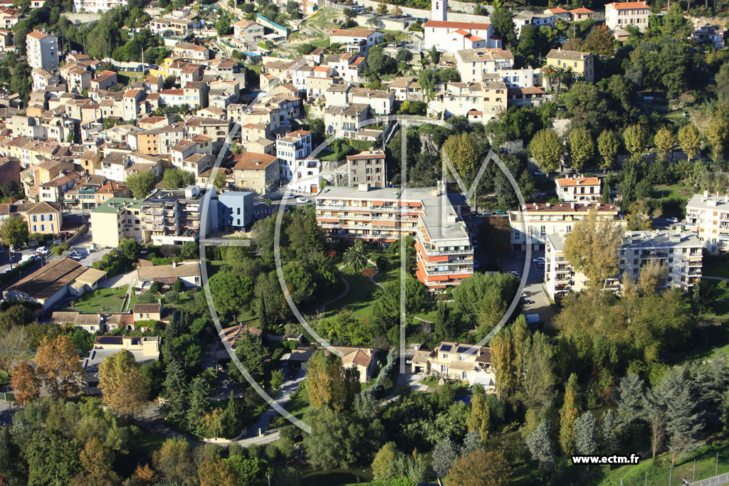 Photo arienne de Villeneuve-Loubet