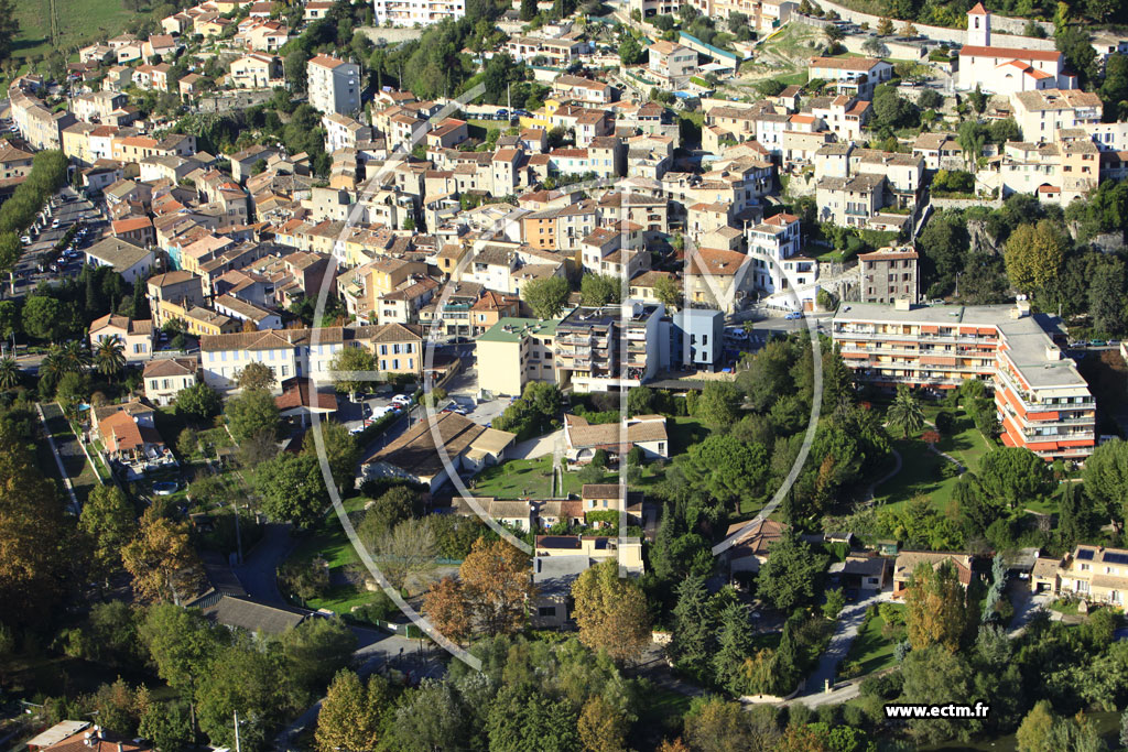 Photo arienne de Villeneuve-Loubet