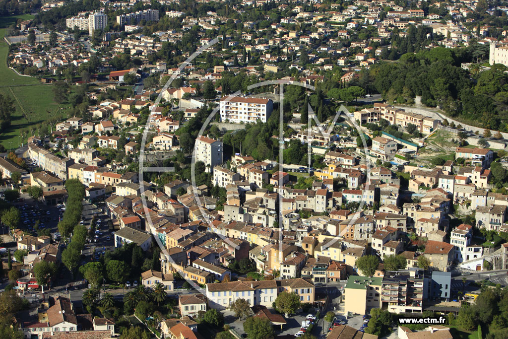 Photo arienne de Villeneuve-Loubet