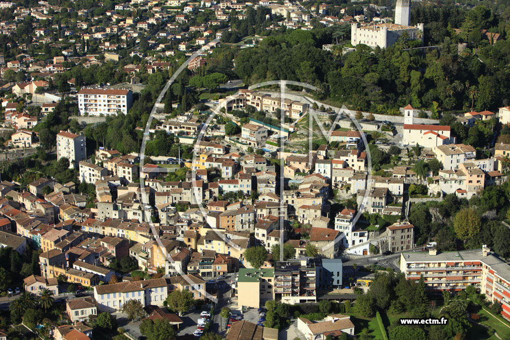 Photo arienne de Villeneuve-Loubet