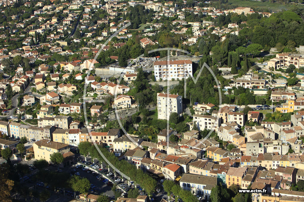 Photo arienne de Villeneuve-Loubet