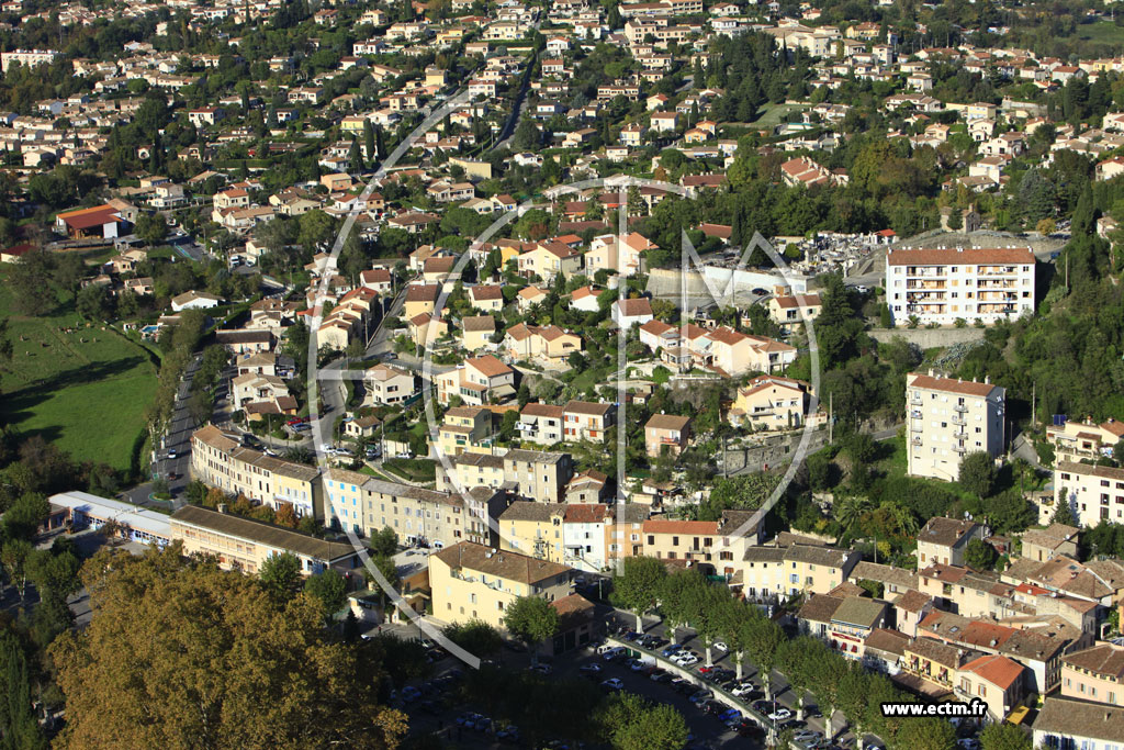 Photo arienne de Villeneuve-Loubet