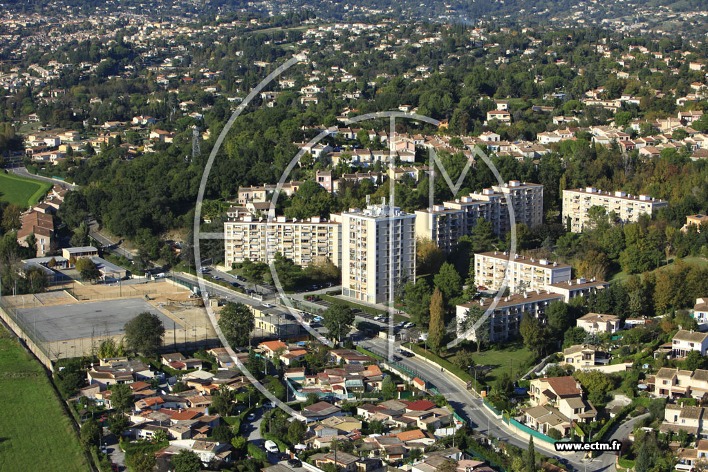 Photo arienne de Villeneuve-Loubet (Avenue Antony Fabre)