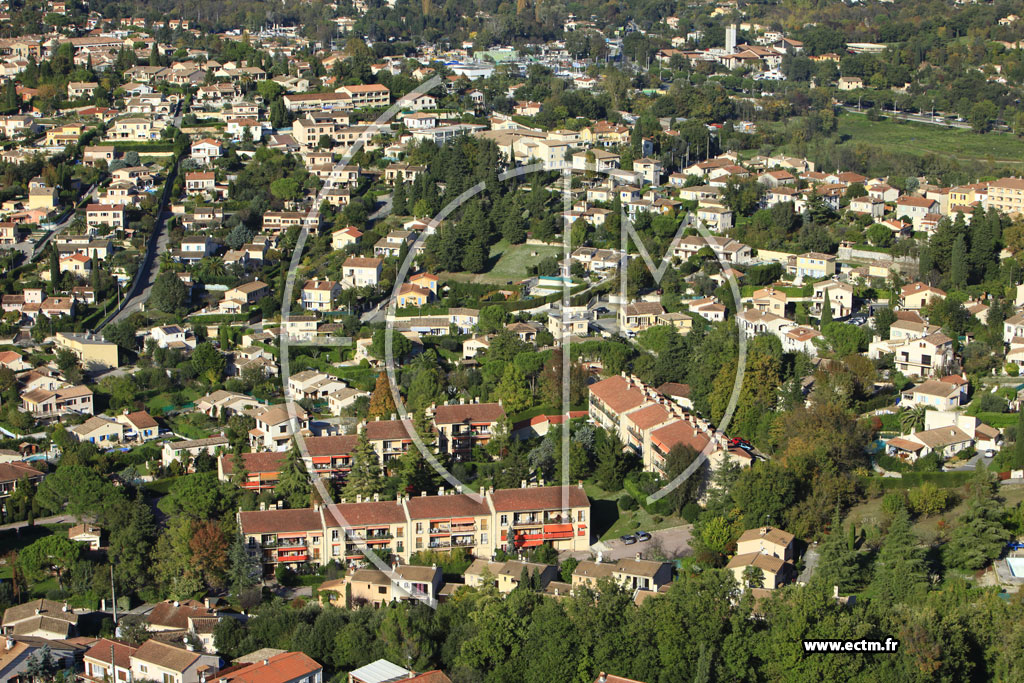 Photo arienne de Villeneuve-Loubet (Avenue de la Grange Rimade)