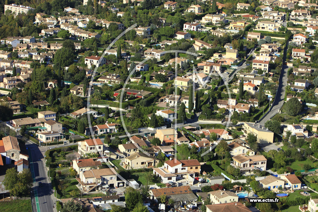 Photo arienne de Villeneuve-Loubet (Avenue de la Grange Rimade)