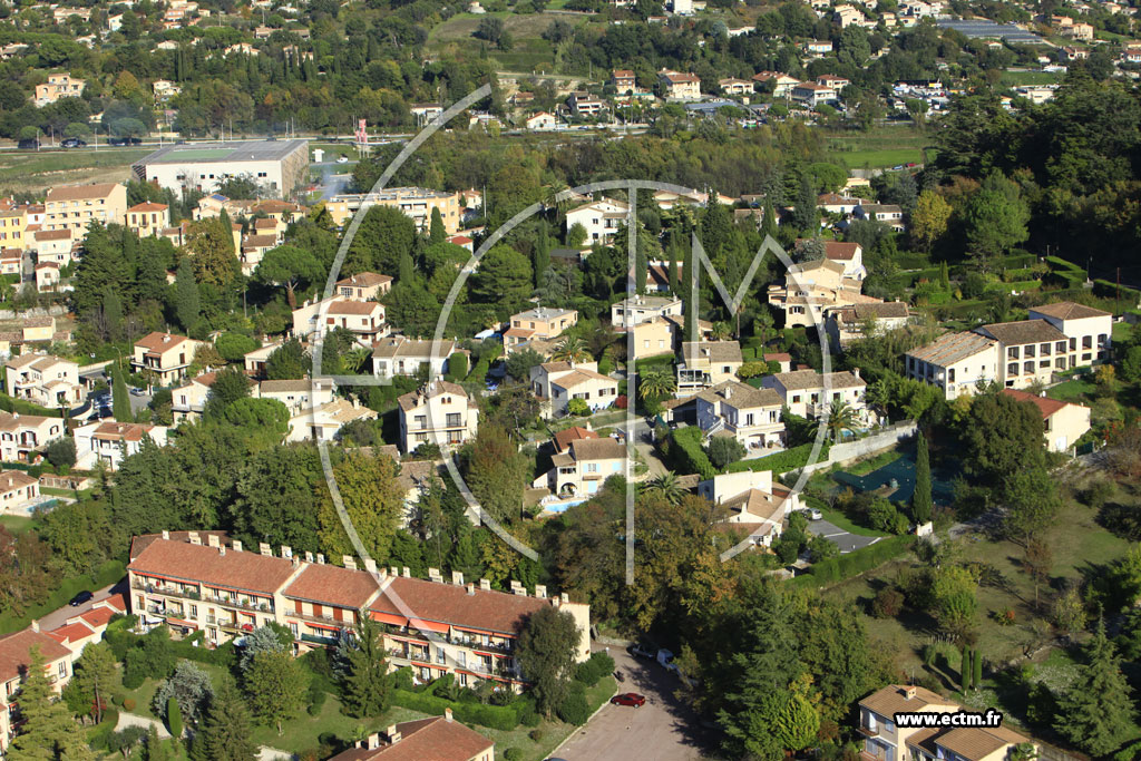 Photo arienne de Villeneuve-Loubet (Avenue de la Grange Rimade)