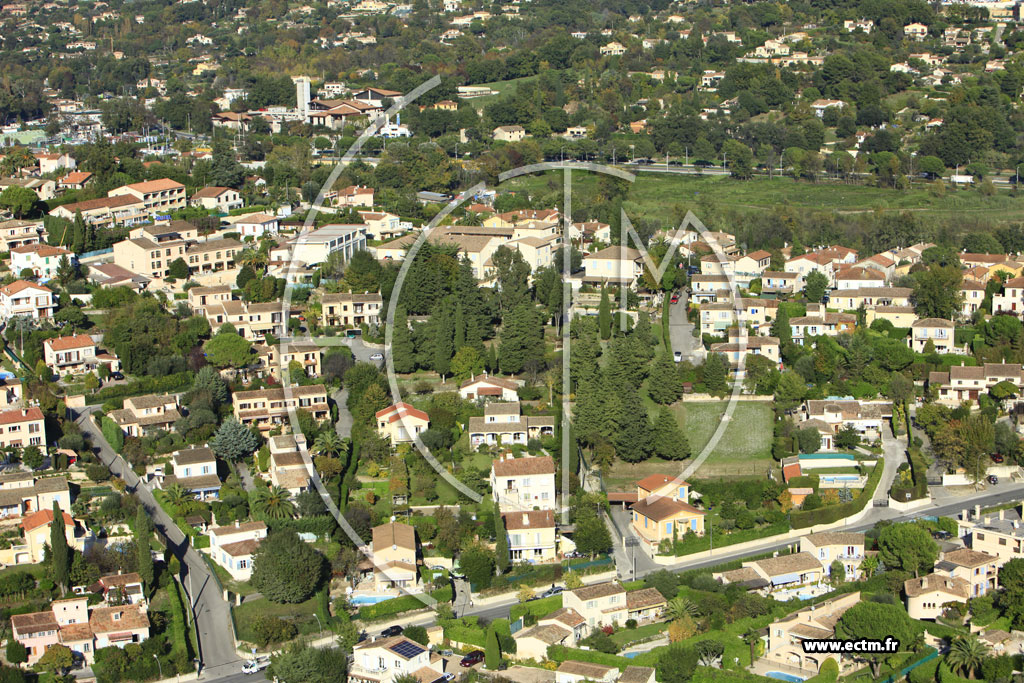Photo arienne de Villeneuve-Loubet (Avenue de la Grange Rimade)