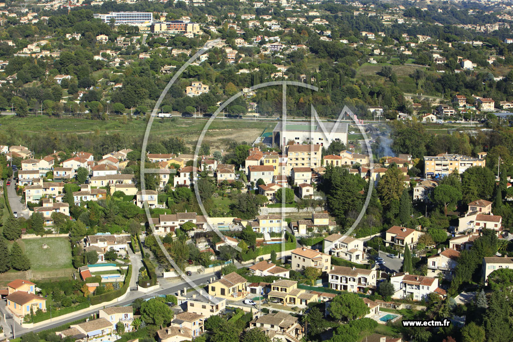 Photo arienne de Villeneuve-Loubet (Avenue de la Grange Rimade)