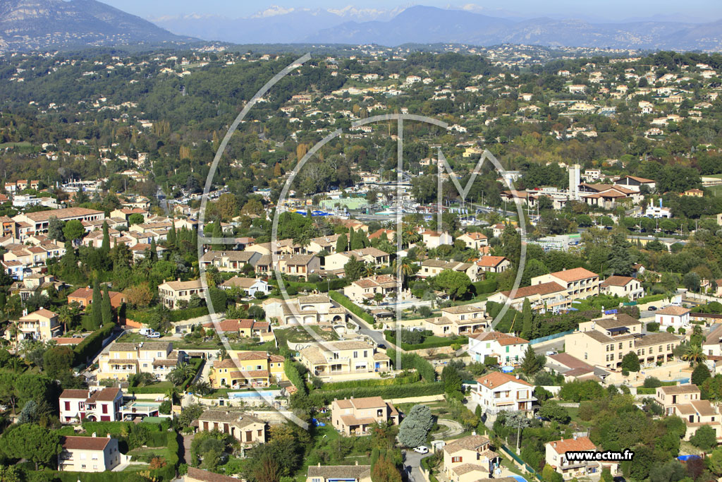 Photo arienne de Villeneuve-Loubet (Avenue de la Grange Rimade)