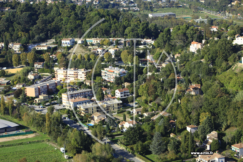Photo arienne de Villeneuve-Loubet (Avenue des Ferrayonnes)