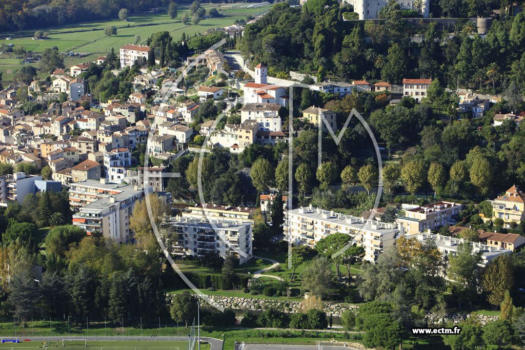 Photo arienne de Villeneuve-Loubet (Avenue des Ferrayonnes)