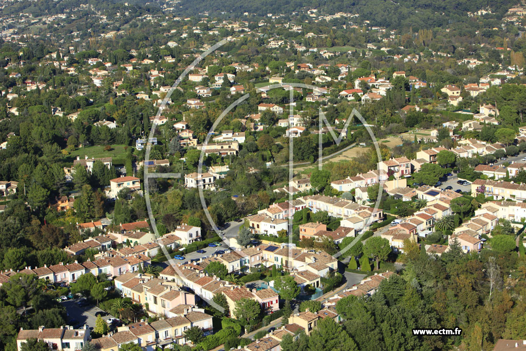 Photo arienne de Villeneuve-Loubet (Les Eucalyptus)