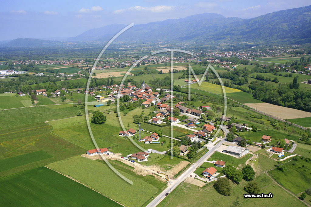 Photo arienne de Bons-en-Chablais (Brens)