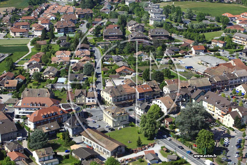 Photo arienne de Douvaine