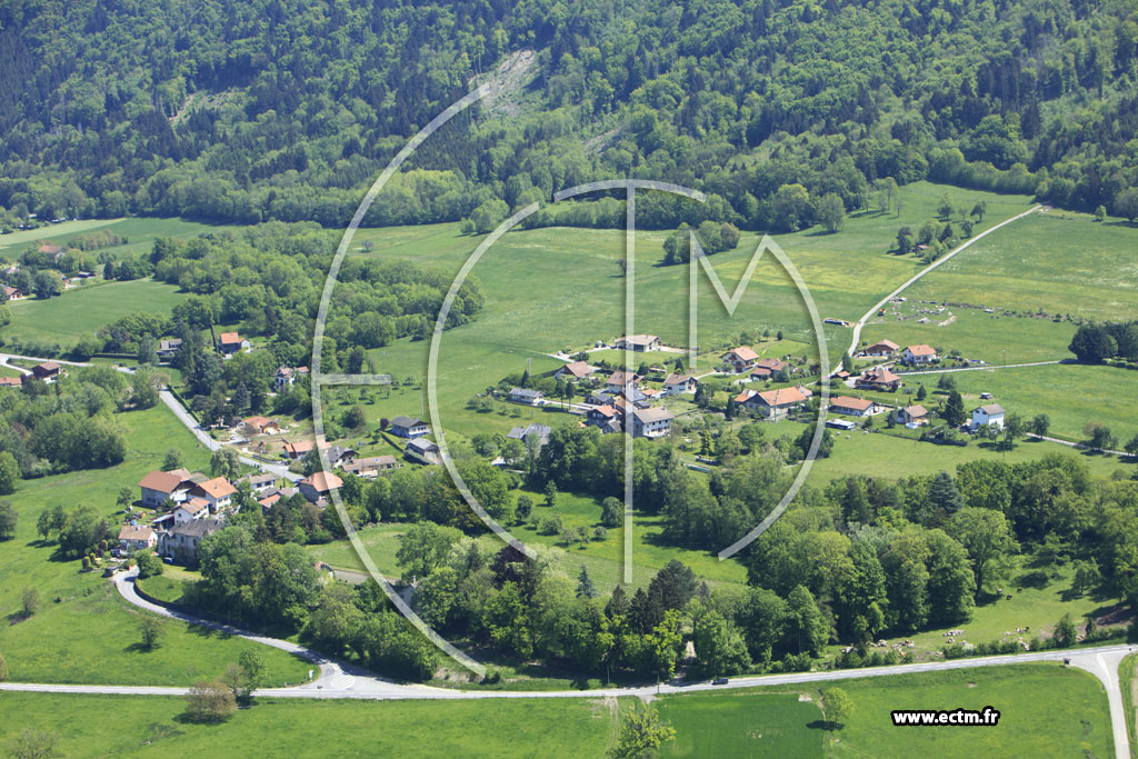 Photo arienne de Draillant (Maugny)