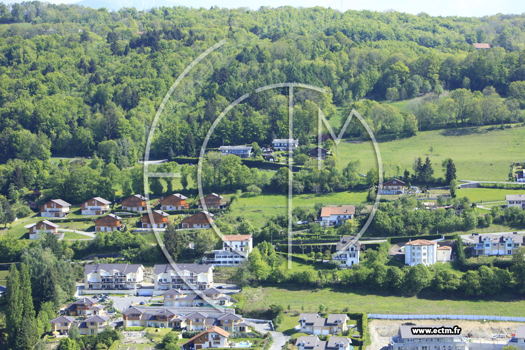 Photo arienne de Evian-les-Bains