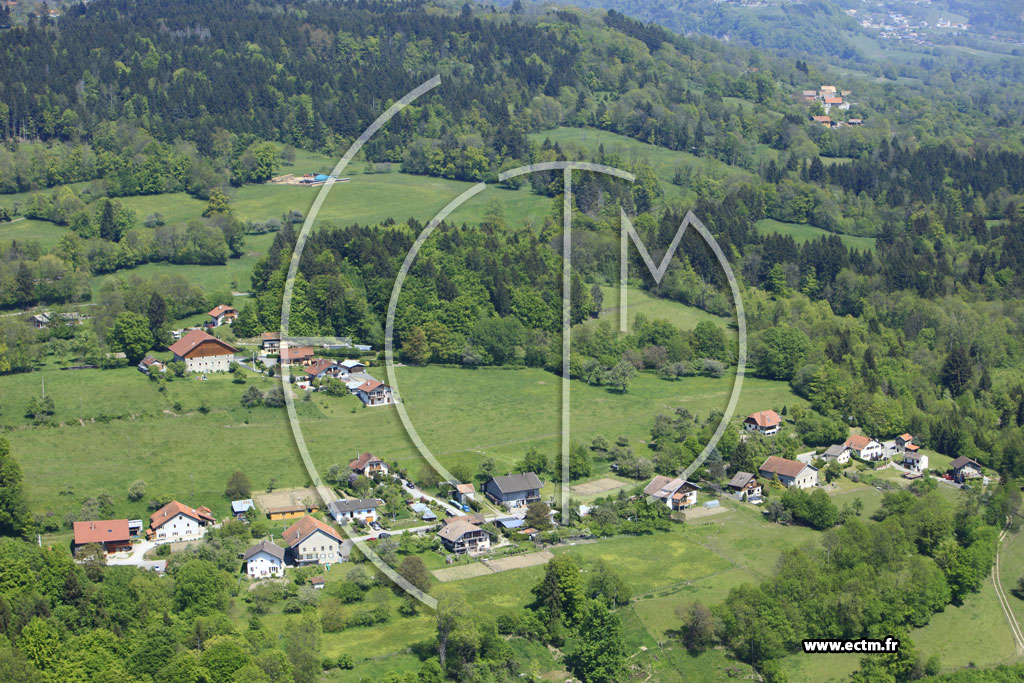 Photo arienne de Fternes (Vringe)