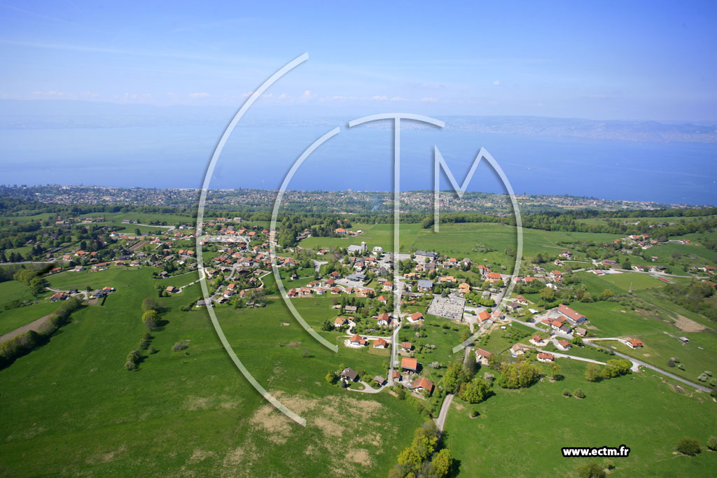 Photo arienne de Saint-Paul-en-Chablais