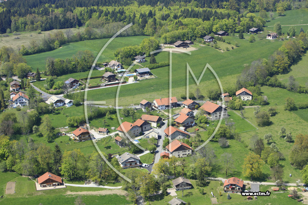 Photo arienne de Saint-Paul-en-Chablais (Chez-Bochet)