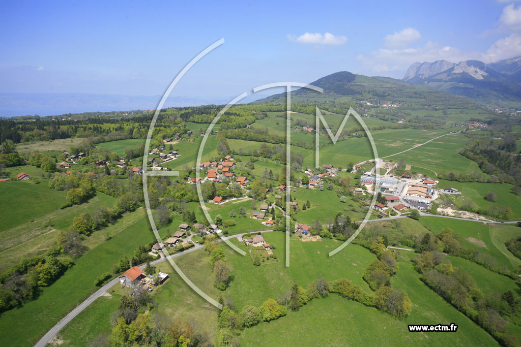 Photo arienne de Saint-Paul-en-Chablais (Chez-Bochet)