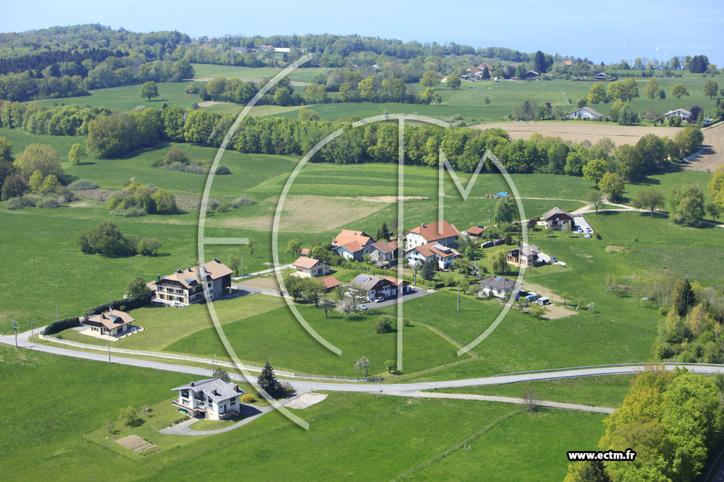 Photo arienne de Saint-Paul-en-Chablais (Gremey)