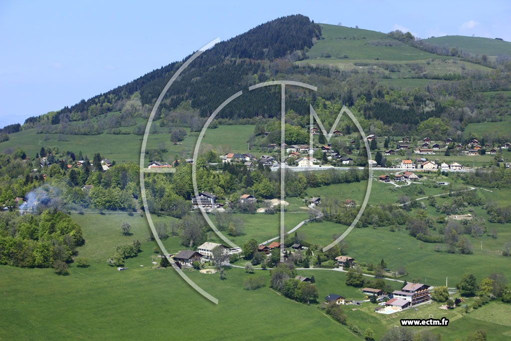 Photo arienne de Saint-Paul-en-Chablais (La Beunaz)