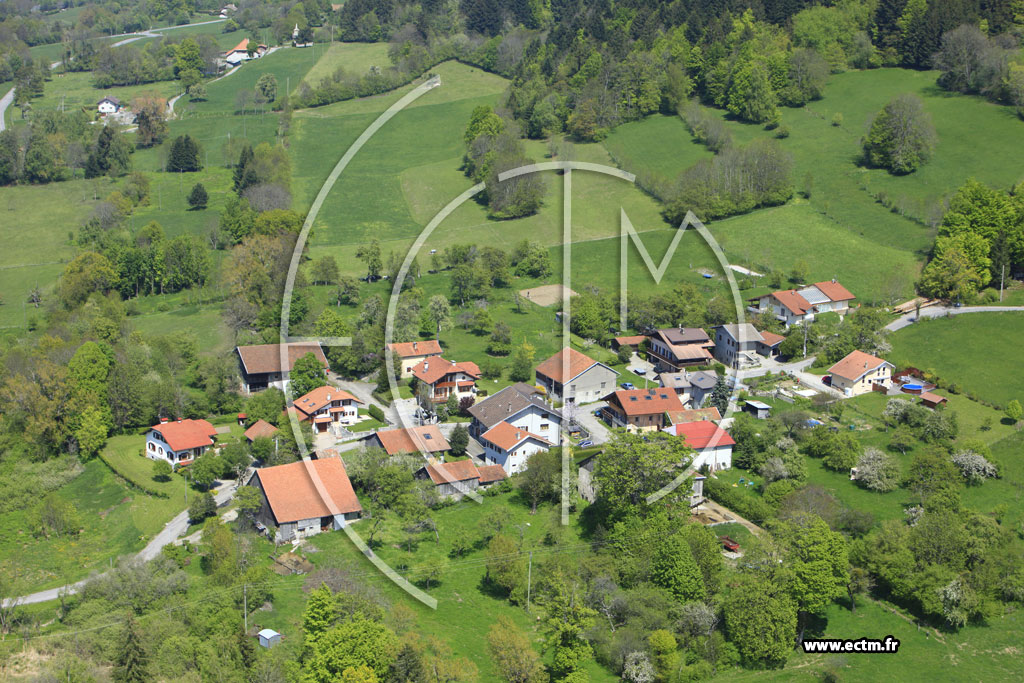 Photo arienne de Saint-Paul-en-Chablais (Roseires d'Aval)