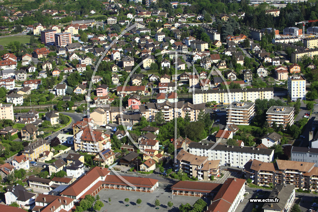 Photo arienne de Thonon-les-Bains (Avenue Alexandre Gander)