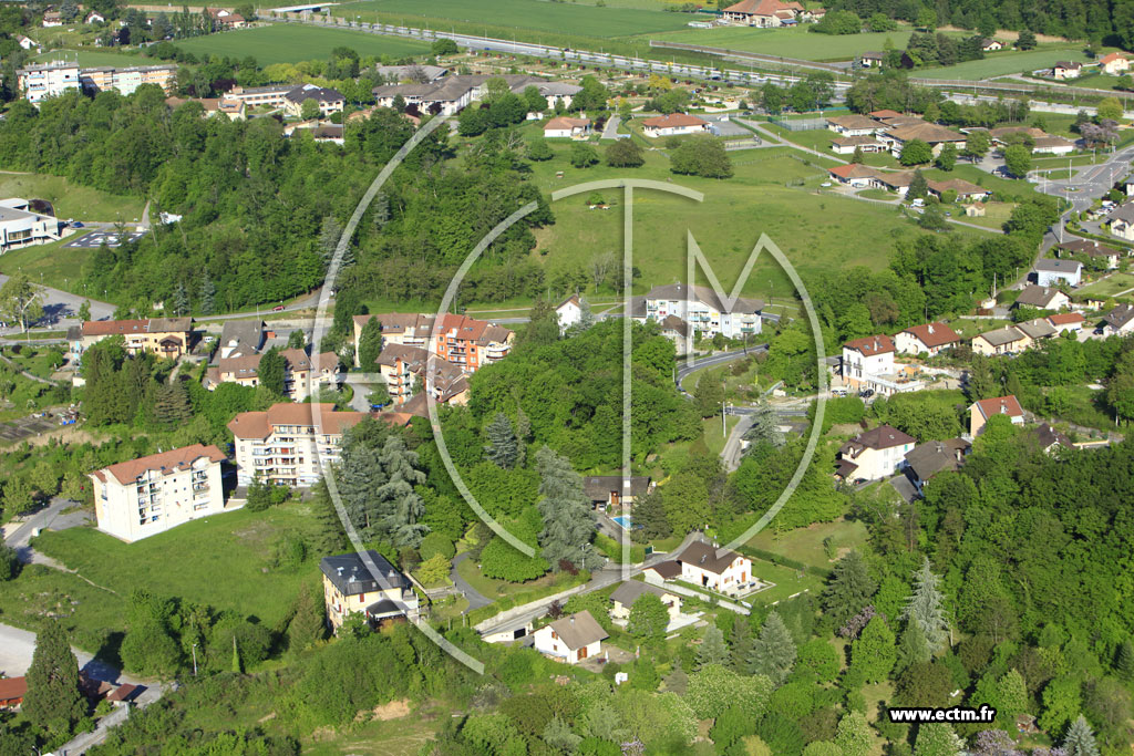 Photo arienne de Thonon-les-Bains (Avenue de la Dame)