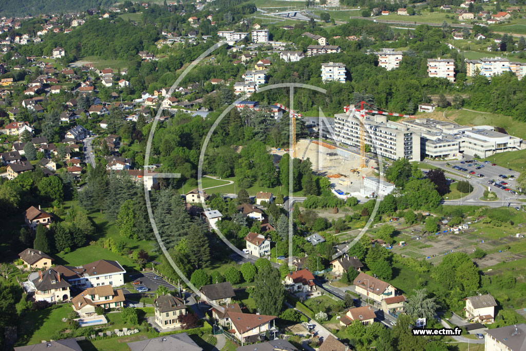 Photo arienne de Thonon-les-Bains (Avenue de la Dame)
