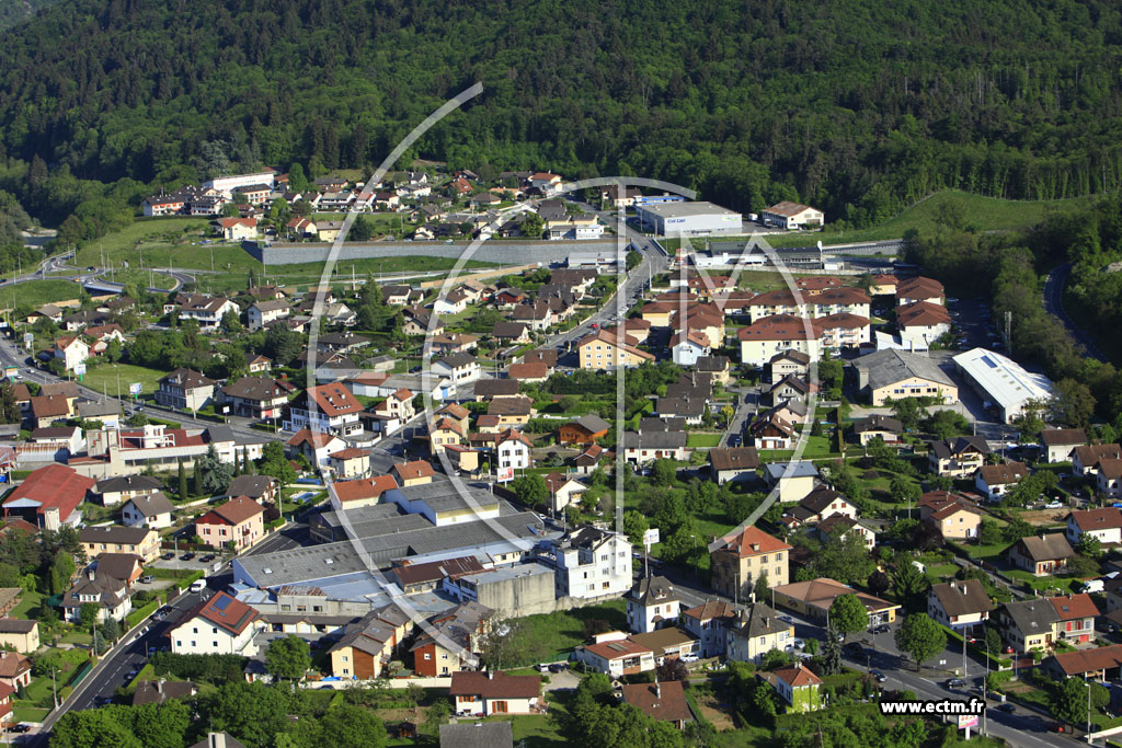 Photo arienne de Thonon-les-Bains (Avenue de la Dranse)