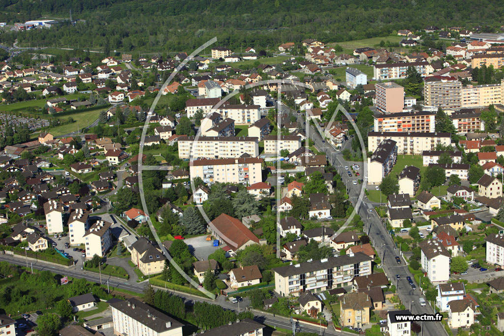 Photo arienne de Thonon-les-Bains (Avenue du Clos Banderet)