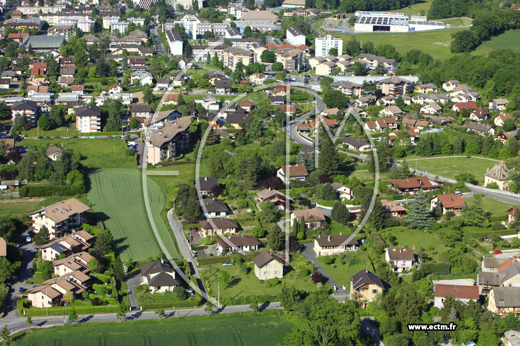 Photo arienne de Thonon-les-Bains (Morcy)