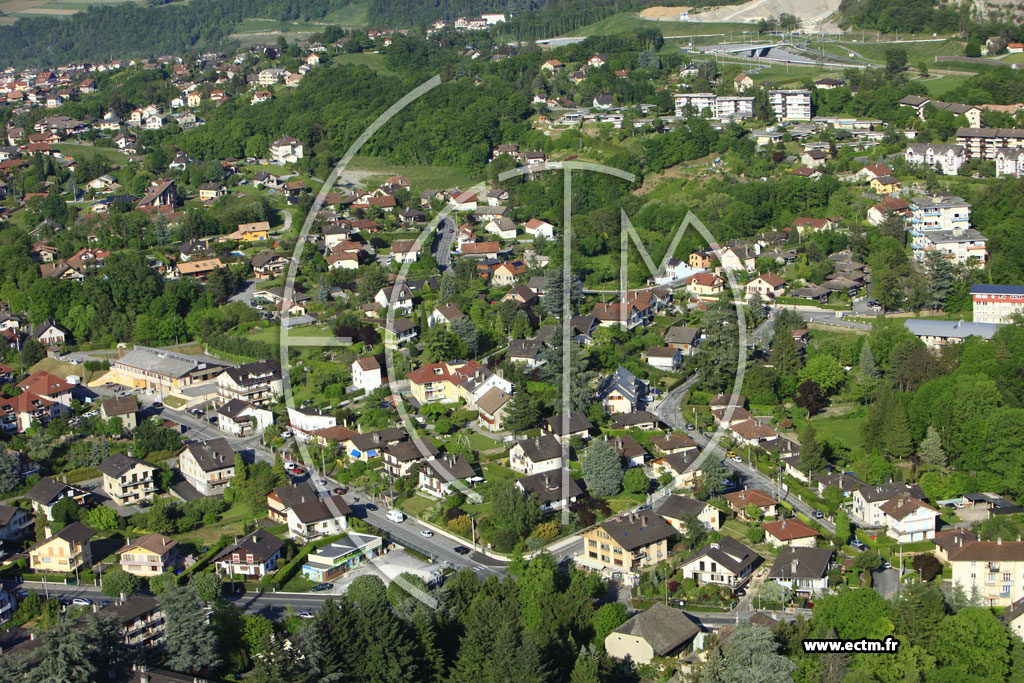 Photo arienne de Thonon-les-Bains (Rue Charles Buet)