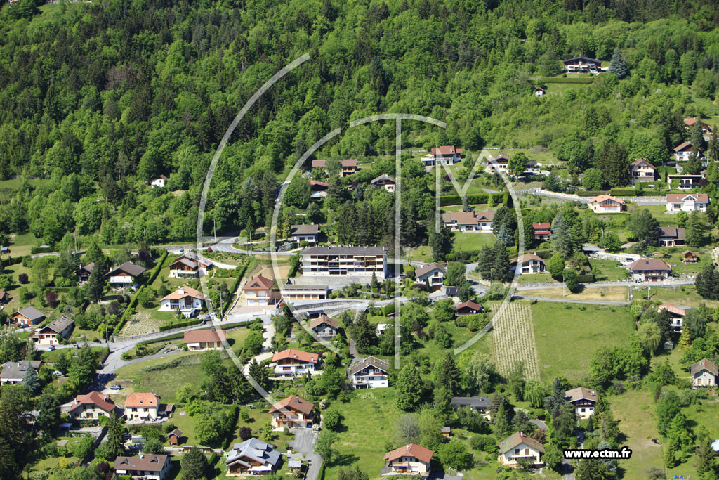 Photo arienne de Bonneville (Chemin du Gringer)