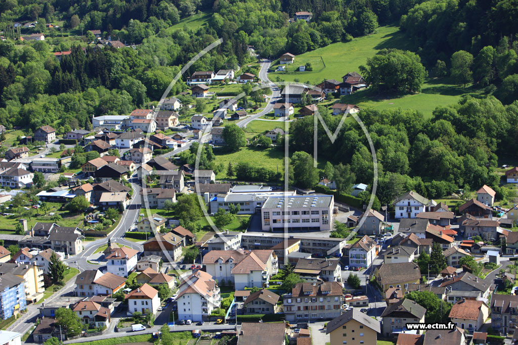 Photo arienne de Marnaz (Rue du Bargy)