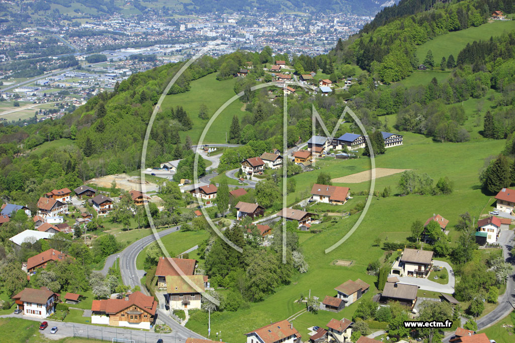 Photo arienne de Mont-Saxonnex (Culaz)
