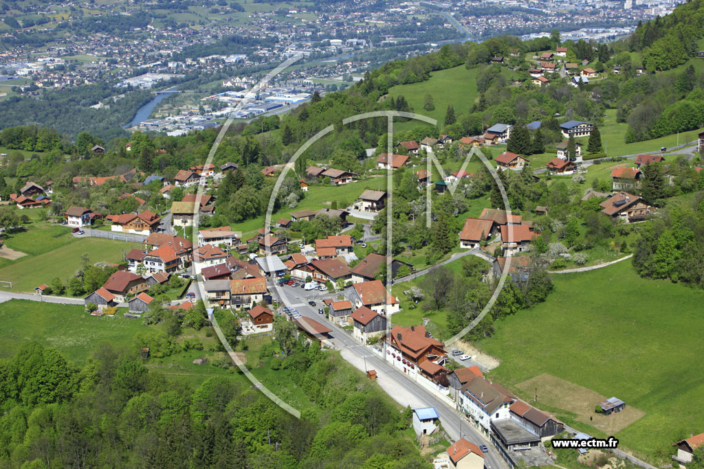 Photo arienne de Mont-Saxonnex (Le Bourgeal)