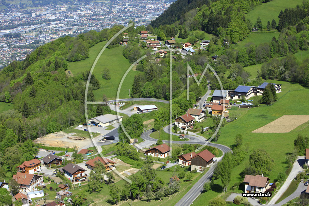 Photo arienne de Mont-Saxonnex (Le Jourdil)