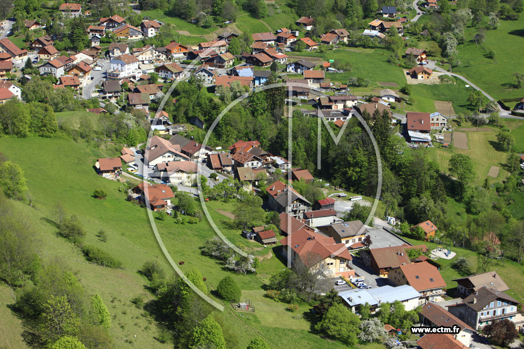 Photo arienne de Mont-Saxonnex (Pincru)