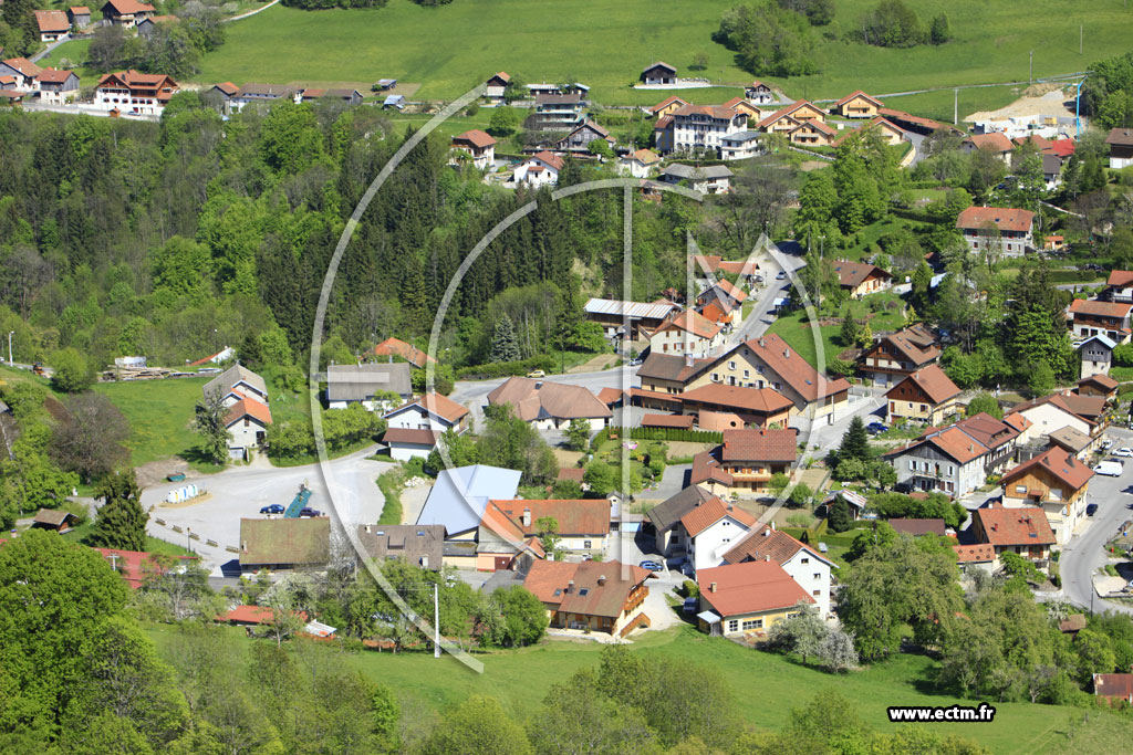 Photo arienne de Mont-Saxonnex (Pincru)