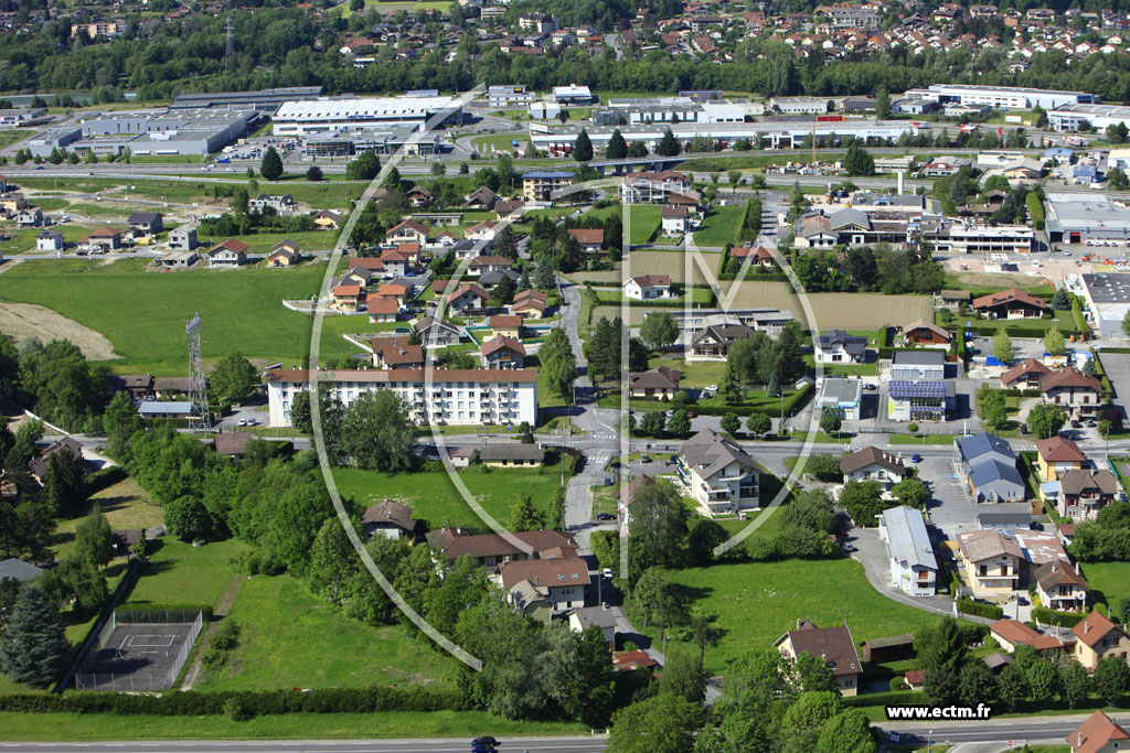 Photo arienne de Scionzier (Avenue du Crozet)