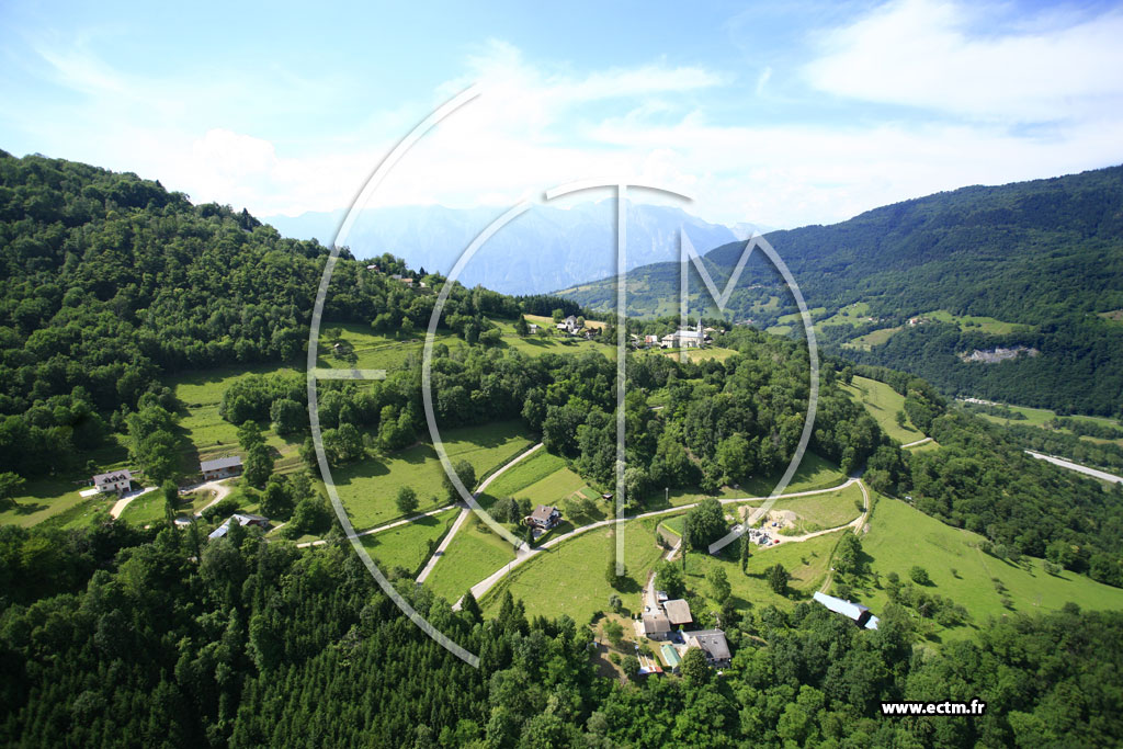 Photo arienne de Montgilbert