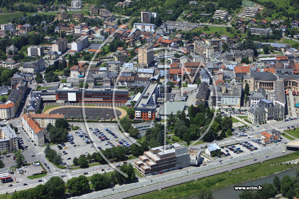 Photo arienne de Albertville (Avenue des Chasseurs Alpins)